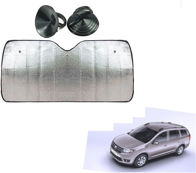 AuTO ADDiCT Dashboard Sun Shade For Mahindra Logan(Silver)