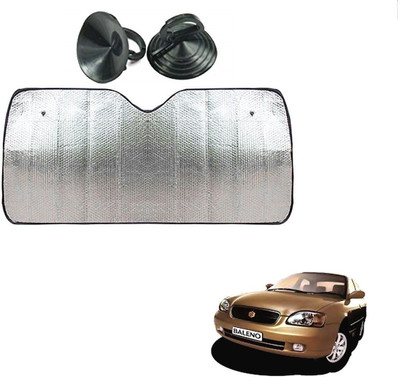 AuTO ADDiCT Dashboard Sun Shade For Maruti Suzuki Baleno(Silver)