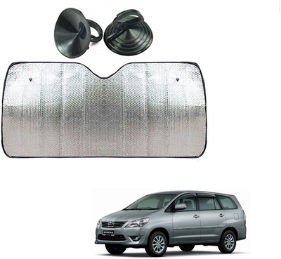 AuTO ADDiCT Dashboard Sun Shade For Toyota Innova(Silver)
