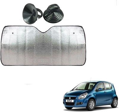 AuTO ADDiCT Dashboard Sun Shade For Maruti Suzuki Ritz(Silver)