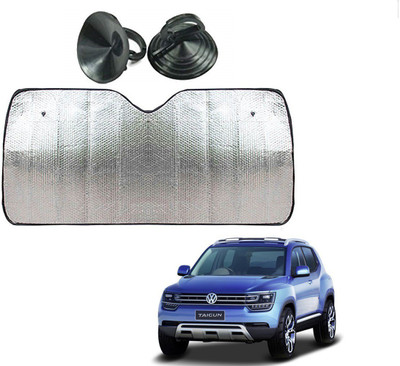 AuTO ADDiCT Dashboard Sun Shade For Volkswagen A180(Silver)