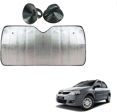 AuTO ADDiCT Dashboard Sun Shade For Mahindra Verito(Silver)