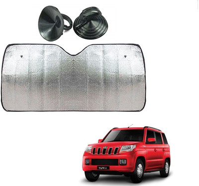 AuTO ADDiCT Dashboard Sun Shade For Mahindra TUV-300(Silver)