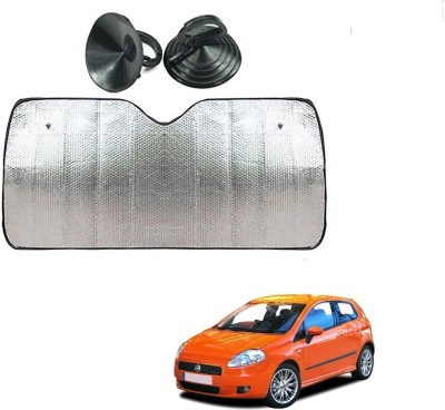 AuTO ADDiCT Dashboard Sun Shade For Fiat Grand Punto(Silver)