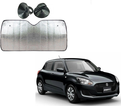 AuTO ADDiCT Dashboard Sun Shade For Maruti Suzuki New Swift(Silver)