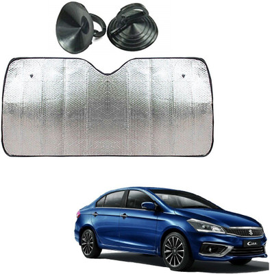 KOZDIKO Dashboard Sun Shade For Maruti Suzuki Ciaz(Silver)