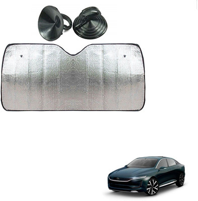 AuTO ADDiCT Dashboard Sun Shade For Tata Escort(Silver)