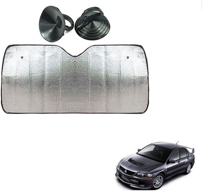 AuTO ADDiCT Dashboard Sun Shade For Mitsubishi Lancer(Silver)