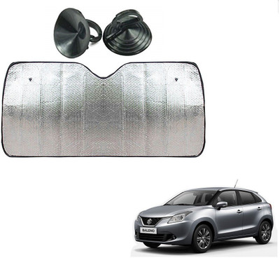 AuTO ADDiCT Dashboard Sun Shade For Maruti Suzuki Baleno(Silver)