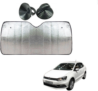AuTO ADDiCT Dashboard Sun Shade For Volkswagen Ameo(Silver)