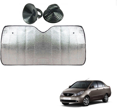 AuTO ADDiCT Dashboard Sun Shade For Tata Indigo(Silver)