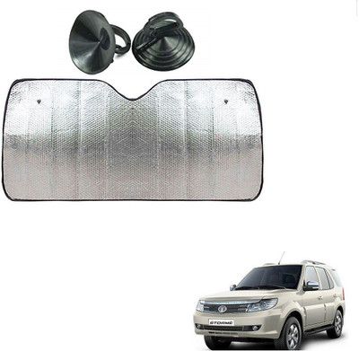 AuTO ADDiCT Dashboard Sun Shade For Tata Safari Storme(Silver)