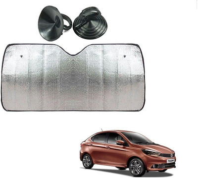 AuTO ADDiCT Dashboard Sun Shade For Tata Tigor(Silver)