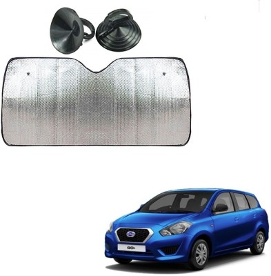 AuTO ADDiCT Dashboard Sun Shade For Datsun Go+(Silver)