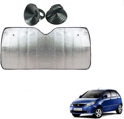 AuTO ADDiCT Dashboard Sun Shade For Tata Indica Vista(Silver)