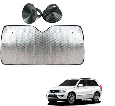 AuTO ADDiCT Dashboard Sun Shade For Maruti Suzuki Grand Vitara(Silver)
