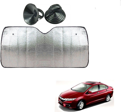 AuTO ADDiCT Dashboard Sun Shade For Honda New City(Silver)