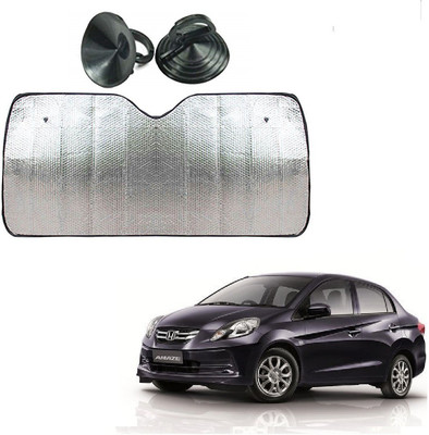 AuTO ADDiCT Dashboard Sun Shade For Honda Amaze(Silver)