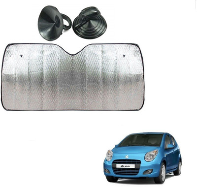AuTO ADDiCT Dashboard Sun Shade For Maruti Suzuki A-Star(Silver)