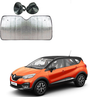 AuTO ADDiCT Dashboard Sun Shade For Renault Cielo(Silver)