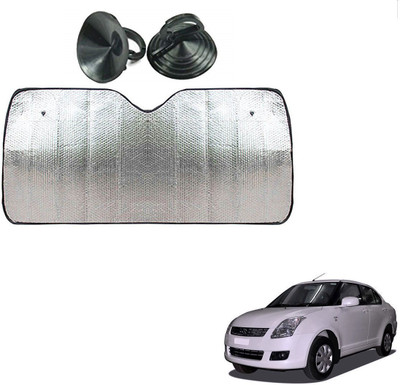 AuTO ADDiCT Dashboard Sun Shade For Maruti Suzuki Swift Dzire(Silver)