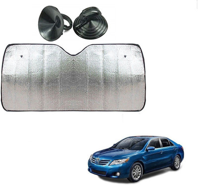 AuTO ADDiCT Dashboard Sun Shade For Toyota Camry(Silver)