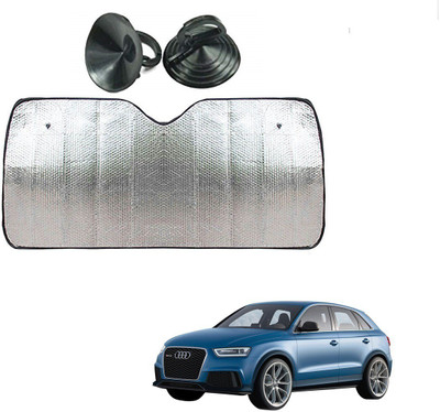 AuTO ADDiCT Dashboard Sun Shade For Audi Q3(Silver)
