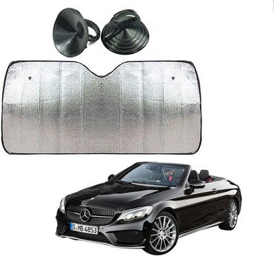 AuTO ADDiCT Dashboard Sun Shade For Mercedes Benz E-Class(Silver)