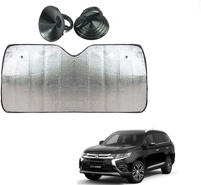 AuTO ADDiCT Dashboard Sun Shade For Mitsubishi Outlander(Silver)