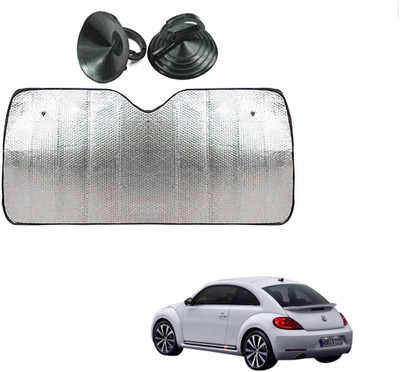 AuTO ADDiCT Dashboard Sun Shade For Volkswagen Beetle(Silver)