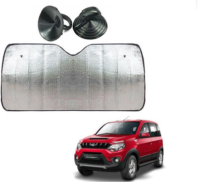 AuTO ADDiCT Dashboard Sun Shade For Mahindra Nuvosport(Silver)