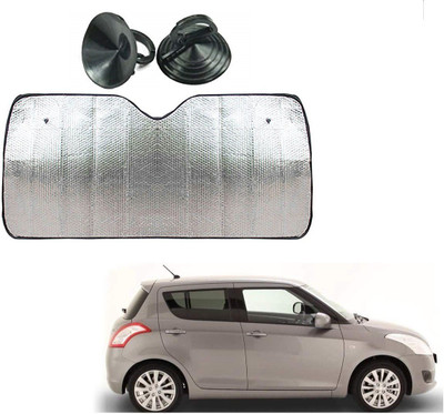 AuTO ADDiCT Dashboard Sun Shade For Maruti Suzuki Swift(Silver)