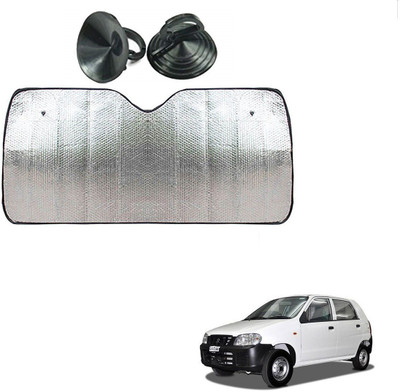 AuTO ADDiCT Dashboard Sun Shade For Maruti Suzuki Alto(Silver)