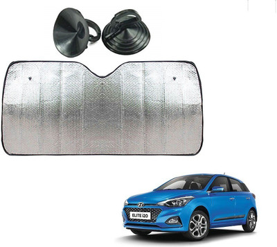 AuTO ADDiCT Dashboard Sun Shade For Hyundai Elite i20(Silver)