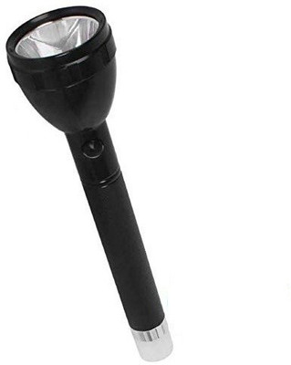 Flavo Super Power Table Lamp With High Power Torch(Black, 21 cm, Rechargeable)