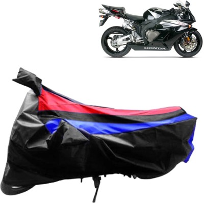 RONISH Waterproof Two Wheeler Cover for Honda(CBR 1000RR, Black, Red, Blue)