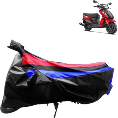 RONISH Waterproof Two Wheeler Cover for Suzuki(Let's, Black, Red, Blue)