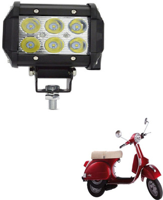 MOCKHE VLB-NP-RCT6LD1P-214 Headlight Motorbike LED (12 V, 18 W)(Star LX, Pack of 1)