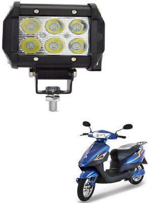 MOCKHE VLB-NP-RCT6LD1P-164 Headlight Motorbike LED (12 V, 18 W)(Oma Star, Pack of 1)
