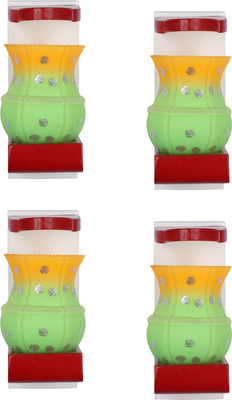 Somil Wallchiere Wall Lamp Without Bulb(Pack of 4)