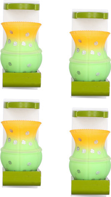 Somil Wallchiere Wall Lamp Without Bulb(Pack of 4)