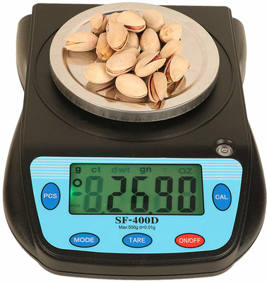 Yuvex Digital 600g x 0.01g(10MG) Premium Scale Multi-purpose Weighing Scale(White)