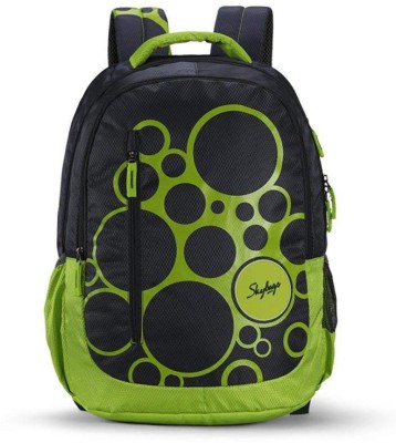 SKYBAGS NEW NEON10 GREY 32 L 32 L Backpack(Black, Green)