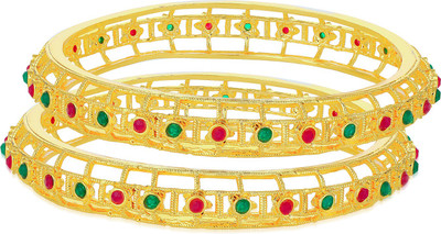 Sukkhi Alloy Gold-plated Bangle Set