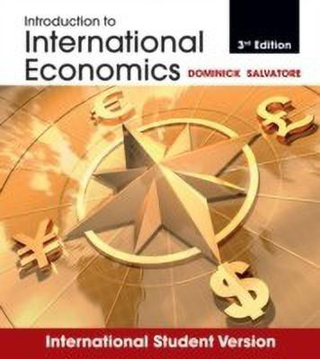 Introduction to International Economics, International Student Version(English, Paperback, Salvatore Dominick)