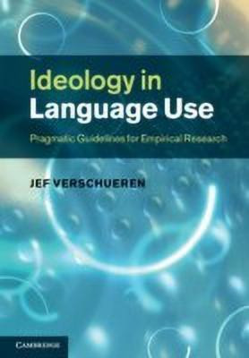 Ideology in Language Use(English, Hardcover, Verschueren Jef)