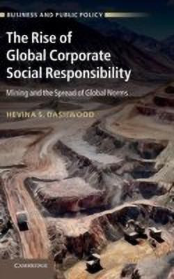 The Rise of Global Corporate Social Responsibility(English, Hardcover, Dashwood Hevina S.)