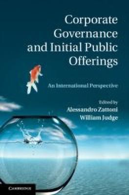 Corporate Governance and Initial Public Offerings(English, Hardcover, unknown)