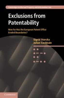 Exclusions from Patentability(English, Hardcover, Sterckx Sigrid)