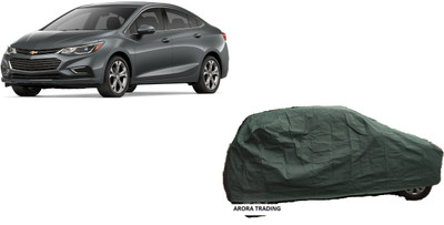 COVERPLANET Car Cover For Chevrolet Cruze (Without Mirror Pockets)(Green)